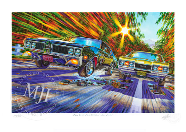 Four-Barrel Four-Speeds with Dual Exhaust