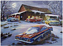 Impalas in the Moonlight